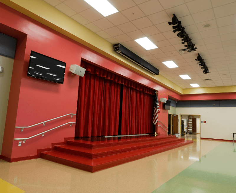 School Stage Curtains & Drapes Nationwide Service Cameo Curtains
